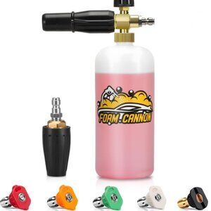 Pressure Washer Foam Cannon Kit, Universal Compatibility